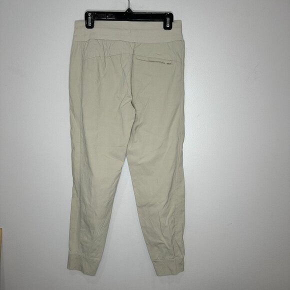 Athleta Trekkie Mid Rise Legacy Jogger SIze 6 Ripstop Athleisure Light Khaki - Picture 8 of 12